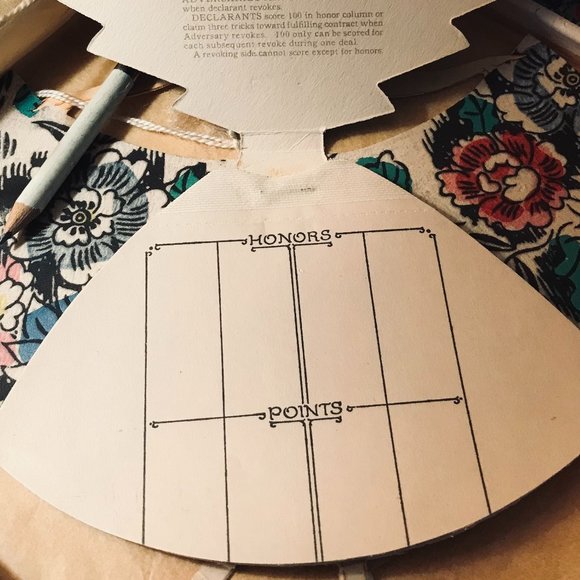 1930s Buzza Bridge Score Pad - Picture 7 of 8